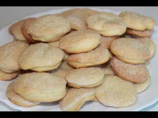 Домашнее печенье-очень вкусное. Простой рецепт.