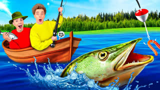 a4 - 24 Часа на РЫБАЛКЕ Челлендж !